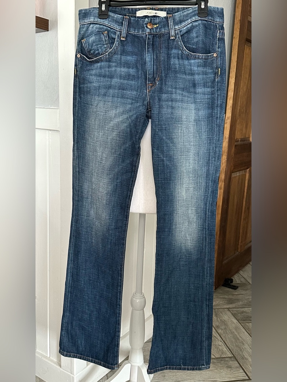 Joe's Jeans Rocker Bootcut Jeans Men’s 31 Blue Byron Wash Denim Classic Retro